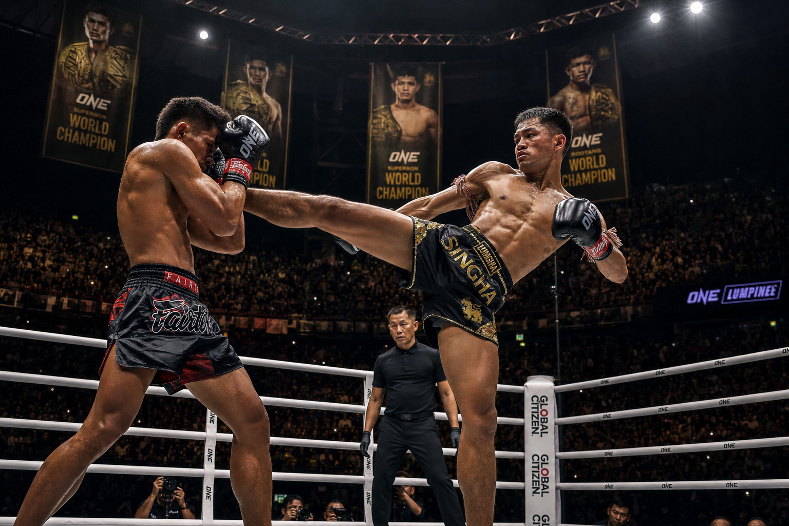 Professional Muay Thai bout